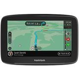 TomTom GO Classic navigatiesysteem voor auto's, 15,24 cm, verkeersinformatie, proefperiode voor waarschuwingen voor gevarenzones, EU-kaarten, update via wifi, geïntegreerde omkeerbare houder