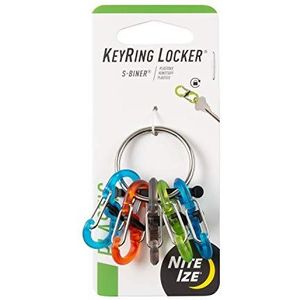 Nite Ize S-Biner Lock Unisex sleutelhanger - Multi, N/A