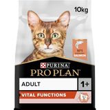 PURINA PRO PLAN Pro Plan Kat Original volwassen kattenvoer rijk aan zalm - voer voor volwassen katten, 10 kg, 1 verpakking
