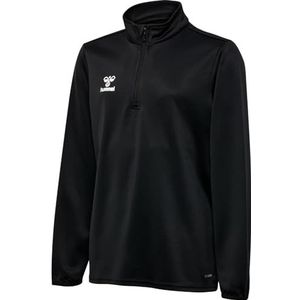 hummel Hmlessential Kinderhoodie met halve rits UNI_KINDEREN