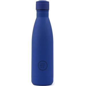 Cool Bottles - Drinkfles van roestvrij staal - 750 ml - Vivid Blue - 30,5 x 8 cm - Thermosfles - 36 uur koude dranken - 18 uur warme dranken - Triple-Cool Technology - BPA-vrij