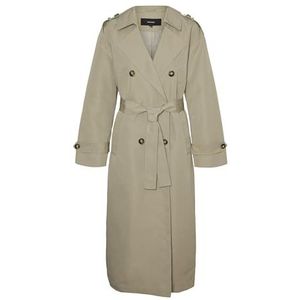 VERO MODA Vmchloe Lange Trenchcoat Noos Damesjas, Laurel Oak