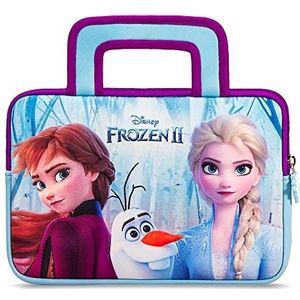 Pebble Gear Disney Frozen 2 universele neopreen kinderdraagtas met Frozen 2 motief voor 7 inch tablets (Fire 7 Kids Edition, Fire HD 8) rob ritssluiting