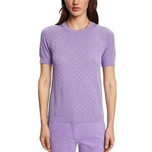 Esprit Collection Puntelle T-shirt met korte mouwen, lavendel, M, Lavendel