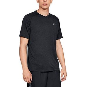 Under Armour Functioneel herenshirt met V-hals, zwart/grafiet