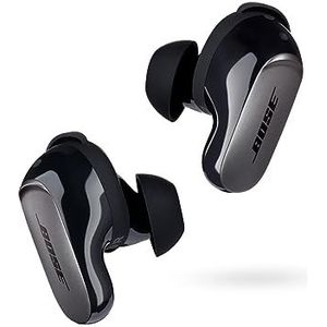 Bose QuietComfort Ultra draadloze hoofdtelefoon met krachtige ruisonderdrukking, bluetooth-hoofdtelefoon met ruimtelijke audio, zwart