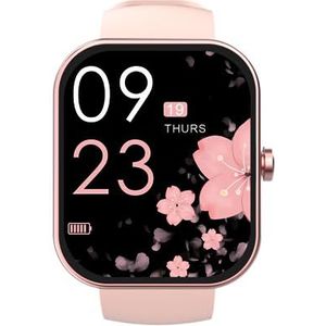 HiFuture FutureFit Ultra2 Smartwatch, smartwatch, met telefoonfunctie, fysieke activiteitsmonitor, hartslagmonitor, roze