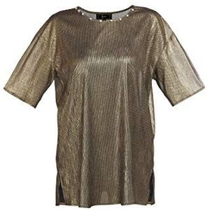 faina Feestelijk T-shirt dames 11007459, Zwart/Goud