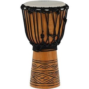GEWA Liberty Djembé Urban Series - maat (diameter): 8' (20,3 cm), hoogte: 16' (40,5 cm) - aantal touwschuiven: 16