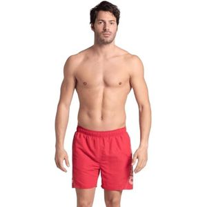 arena Fundamentals Arena Logo Boxer R Swim Trunks heren, Rood-wit