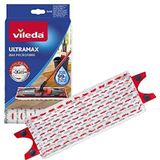 Vileda UltraMax navulverpakking, 1 stuk, geschikt voor alle Vileda platte bezemsystemen, voor alle soorten vloeren, verwijdert meer dan 99% van de bacteriën met alleen water