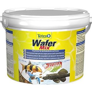 Tetra Wafer Mix – visvoer voor alle bodemvissen (bijv. bos) en kreeft, voor gezonde groei en een betere weerstand, 3,6 l