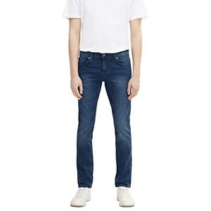 Tom Tailor Denim Heren Aedan Slim Mid Jeans, Blauw (Mid Stone Wash Denim 1052), 36W / 32L