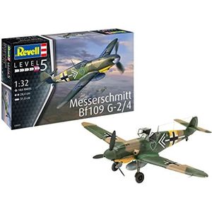 Revell 03829 Messerschmitt Bf109G-2/4 Ongebouwd/ongeverfd plastic model schaal 1:32