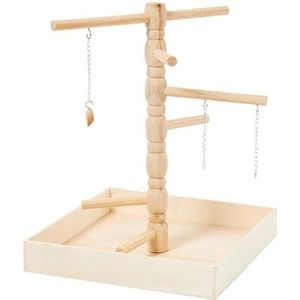 Trixie Houten speelplaats voor grote parkieten 41 × 55 × 41 cm