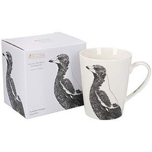 Maxwell & Williams - Thee- en koffiekopje van porselein, Australische pie-tekening, Marini Ferlazzo-collectie, 450 ml, meerkleurig