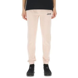 JEEP O102923-P558 J Pantalon DE SURVÊTEMENT Femme Petite Impression J23W Powder Rose XS