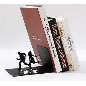I-TOTAL® - Coole boekenstandaard van metaal, boekensteunen voor planken en tafel (Escape)