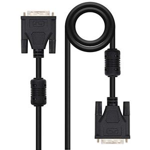 Brightium Câble DVI Single Link 18+1, M-M, 5 m pour transmission vidéo numérique de haute qualité sur ordinateurs et moniteurs.