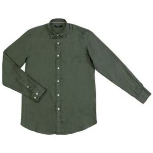 Gianni Lupo GL7619S-S23 blouse, groen, XXL, heren, groen, XXL, Groen