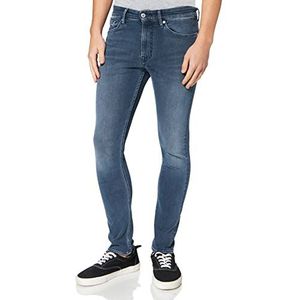 Kings of Indigo John Slim Jeans voor heren, Blauw (Nesta Blue Sulphur 3016)