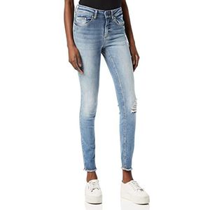 Only Onlblush Ankle Skinny Fit Jeans pour femme, Denim bleu clair, (S) W / 30L