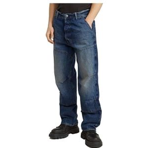 G-STAR RAW Carpenter 3D losse herenbroek, Blauw (Worn in Mountain Dusk D23695-d499-g817)