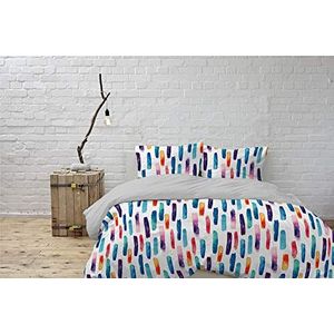 Italian Bed Linen Cp-Wt-04-2P beddengoed Watercolor 100% katoen Wt04 kleurrijk 2-zits