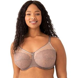 Wacoal Retro Chic Underwire BH Retro Chique beugelbeha voor dames, Cappuccino