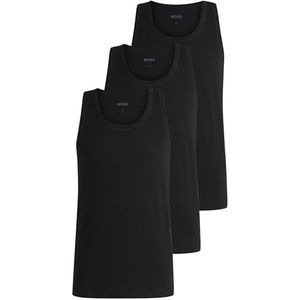 BOSS 3p Classic tanktop voor heren (1 stuk), Zwart 1