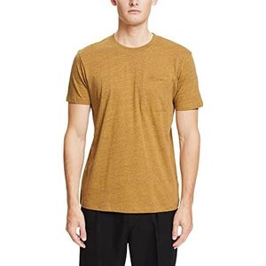 Esprit T-shirt voor heren, 769/Dusty Yellow 5, L, 769/Dusty Yellow 5