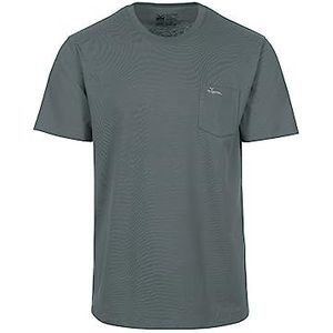 Trigema Heren T-shirt van biologisch katoen met borstzak, groen (olijf-c2c 555)