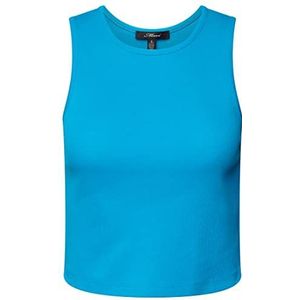 Mavi Mouwloos T-shirt voor dames, Blauw