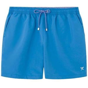 Hackett London Icon Solid herenshorts, Blauw (marineblauw)