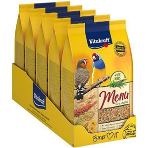 Vitakraft Menu – complete voering voor exotische vogels – 5 x 1 kg