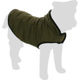 Flamingo Manteau Boso Vert pour Chien - 25 cm - Lavable - Résistant aux éclaboussures A:25cm B:30-34cm C:39-43cm