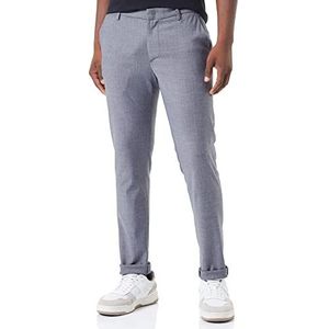 Replay Casual zakelijke broek voor heren, 020 blauw/grijs