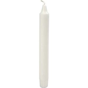 Lange kaarsen, D: 23 mm, H: 20 cm, wit, 30 stuks