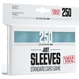 Just Sleeves Value Pack | 250 kaarthoezen | transparant | glanzende look | standaardformaat 66 x 92 mm | kleurcode: grijs | gezelschapsspel | accessoires