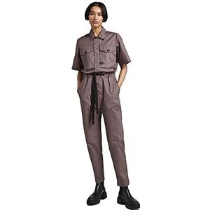 G-STAR RAW Militaire jumpsuit voor dames, Paars (Dk Taupe Paddenstoelen D22536-d194-4751)