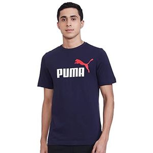 PUMA Ess T-shirt voor heren, wit (Puma White), FR: 2XL (productiemaat: XXL), Pauw, XS
