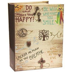 Arpan Designer fotoalbum met 100 insteekhoezen, 15 x 10 cm, inspirerende slogans van het leven