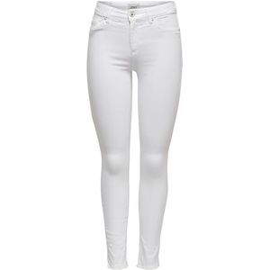 Only Jeans Femme, blanc, 32