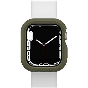 OtterBox LifeProof Bumper voor Apple Watch Series 8/7 41 mm, schokbestendig, valbescherming, elegant, beschermhoes voor Apple Watch, beschermt het scherm en de randen, duurzaam gemaakt, groen