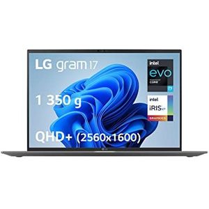 LG Electronics Ultra-draagbare PC, houtskoolgrijs, 17 inch