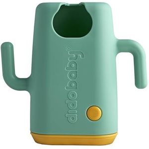 DIDOBABY - Didopoucher – rughouder in één voor babyvoerzakken en sapstenen – ergonomische handgrepen – veilig en schoon babydeksel – turquoise