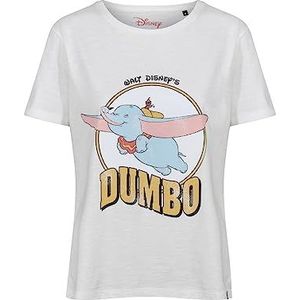 T-shirt Disney Dumbo in The Sky - Écru, taille : XXL - Style vintage sous licence officielle, imprimé au Royaume-Uni, provenant de sources éthiques, ecru, XXL