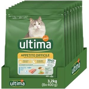 Ultima Appetit difficile Forel – droogvoer voor katten – 8 x 400 g – totaal 3,2 kg