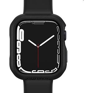 Bumper Otterbox Eclipse met geïntegreerde displaybescherming voor Apple Watch Series 9/8/7-41mm, gehard glas, schokbestendig, valbestendig, beschermhoes voor Apple Watch, zwart