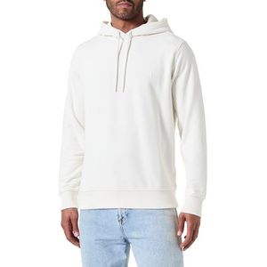 Calvin Klein Jeans Sweat à Capuche à Enfiler Homme, Blanc (Ivory), S